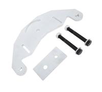 ZASCHMOY Molilla de Cinturón de Metal de Alta Resistencia Placa de Respaldo D con Pernos para una Estabilidad y Rendimiento Mejorados en 2X72 y 2x48 Molinillos - 4 Piezas