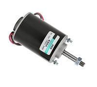 ZASCHMOY Motor CC Imán Permanente 30W | Mini Motor Eléctrico Cepillado de bajo Ruido | Dirección CW y CCW | Ideal para Máquinas de Algodón de Azúcar y Proyectos de bricolaje. (#11)