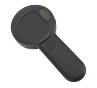 ZASCHMOY Mupaje Digital 50x con 2 Modos de Iluminación y Lupa de Pantalla IP de 2 Pulgadas para Joyas, Billete, Evaluación de Telas - Negro (Black)