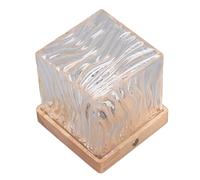 ZASCHMOY Ocean Wave Luz 16 Colores Control Remoto Dinámico Control Táctil Luz Nocturna de Onda Silenciosa para Dormitorio, Bar y Restaurante