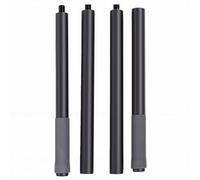 ZASCHMOY Palo de Yoga Ajustable, 3 Longitudes, 30, 45, 60 Pulgadas, Funda de Espuma Completa, Barra de Ejercicios con Núcleo de Acero y Manual de Ejercicios para Estiramiento, Pil