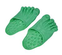 ZASCHMOY Pantuflas Grandes para Pies, Accesorios para Disfraces de Halloween, Cosplay, Diseño único Exagerado para Fiestas, Material de Vinilo Duradero, Talla única (GREEN) (GREEN)