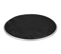 ZASCHMOY Parche de Tambor de Malla de Nailon de 10 Pulgadas - Piel Silenciosa de Doble Capa para Batería - Perfecto para Practicar en Casa - Duradero y de Alta Elasticidad - Negro
