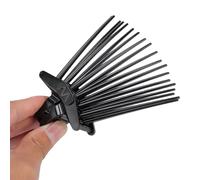 ZASCHMOY Pinza de Volumen para Levantar Raíces, Herramienta para el Cabello, Antideslizante, sin ños por Calor, para Dar Volumen Al Cabello Fino y Plano, Peinado Matutino, Mater (BLACK)