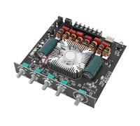 ZASCHMOY Placa Amplificadora de Potencia Bluetooth de 2,1 Canales 220Wx2 350W Graves y Tweeter Módulo Amplificador Digital con Chip TPA3255 Altavoz DIY Controlado por Aplicación