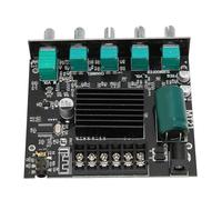 ZASCHMOY Placa Amplificadora de Potencia Digital Estéreo de Alta Potencia ZK-MT21 DC12-24V 2,1 Canales BT 5,0 Compatible con Altavoces de 15-100W 4-8Ω