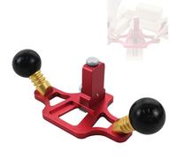 ZASCHMOY Plano de Ranura para Carpintería, Plano Manual de Aleación de Aluminio con Profundidad de Corte Ajustable de 0 a 35 Mm para Recortar Cepillado de Madera, Fabricación de Muebles