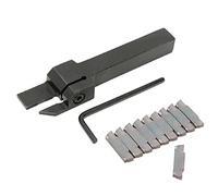 ZASCHMOY Portaherramientas de Separación de Torno MGEHR1212 3 con Insertos MGMN300, Llave, Herramienta de Corte de Ranurado de Acero, Vástago de 12mm, Portaherramientas de Torneado de Metal