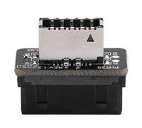 ZASCHMOY Puerto de Complemento del Zócalo del Panel Frontal de la Placa Base USB3.0 19P/20P Al Adaptador Tipo E para Accesorios de Computadora