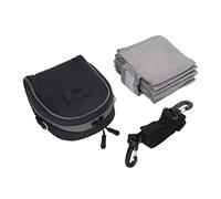 ZASCHMOY Ranura de Filtro de Lente Cámara Portátil 8 Ranura con Correa para el Hombro - Caja Filtro Nylon a Prueba Polvo para Fotografía 95 Mm