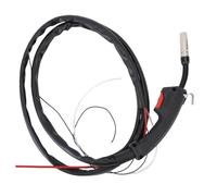 ZASCHMOY Reemplazo de Antorcha de Soldadura MIG para Binzel, Kit de Piezas de 0,8~1,2mm, Conjunto de Pistola de Soldar Protectora de Gas Stinger CO2, 2 Metros