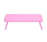 ZASCHMOY Reposabrazos para Manicura, 2 uds., Rectangular, Plegable, Lavable, Compatible con Lámparas de Uñas de Menos de 8 Cm, Color Rosa (PINK)