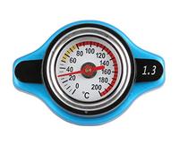 ZASCHMOY Tapa Termostática Universal para Radiador, Cubierta de Tanque de Agua a Prueba de Fugas con Indicador de Temperatura, Cabezal Grande de 0,9 Barras para Radiadores de Coche (cabeza pequeña