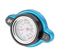 ZASCHMOY Tapa Termostática Universal para Radiador, Cubierta de Tanque de Agua a Prueba de Fugas con Indicador de Temperatura, Cabezal Grande de 0,9 Barras para Radiadores de Coche (cabeza grande