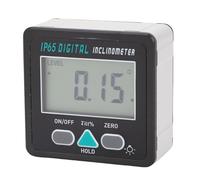 ZASCHMOY Transportador Buscador de ángulos de Nivel Digital - Inclinómetro Magnético para Sierras de Mesa para Carpintería, IP65 a Prueba de Polvo e Impermeable, Precisión de ±0,2°, Pantalla