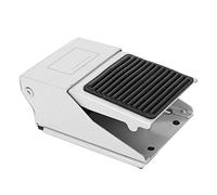 ZASCHMOY Válvula de Pedal Neumática FV-320 de Alto rendimiento: 3 Vías, 2 Posiciones, Interruptor de Control de Aire con Rosca G1/4, Construcción de Metal Duradera para un Flujo de Aire Eficiente,