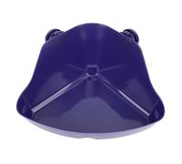 ZASCHMOY Versátil Hámster Inodoro y Caja de con Diseño Colgante de Pared en Azul M - Contenedor de Baño de Plástico y Baño de Plástico contra Salpicaduras para Mascotas Pequeñas (M)