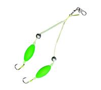 Zasdvn Anzuelos de divididos | Diseño Robusto en Varios tamaños para de truchas y Aventuras de versátiles