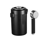 Zasdvn Bote Para Café | Tarro De Cocina Sellado Al Vacío,Recipiente De Acero Inoxidable Para Alimentos,Para Café Té Azúcar Cereales Y Legumbres