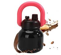 Zasdvn Botella Térmica - 650 ml A Prueba de Fugas con Asa,Termo Aislado de Acero Inoxidable - Para Niñas Adolescentes Niños Niños Pequeños Estudiantes Escuela Senderismo Pícnic