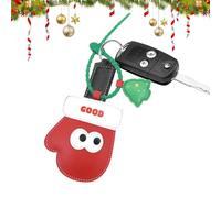 Zasdvn Christmas Bag Charm | Llavero en forma de calcetín para bolso y coche - Guante lindo colgante decoración para joyas, llaves, bolso de coche, mochila, niñas, mujeres, día de fiesta, 1, Siehe