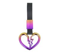 Zasdvn Correa Para Manilla De Coche Con Corazón, Correa Mano Asidero Coche Corazón, Anillo Advertencia Decoración Para Parachoques Trasero Decoración Vehículo Autobús Camión Ancianos