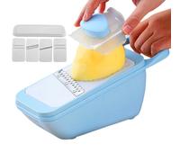 Zasdvn Cortador manual ergonómico para el hogar con función extraíble, cortador de doméstico, para pasta, ensalada, cocina, hogar, comercio, camping, cocina