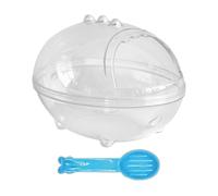 Zasdvn de baño de, Recipiente para baño de para hámsters, baño de, Ducha, Recipiente de para tumbas | Inodoro Transparente para hámster, Cama de hámster, Cama de hámster