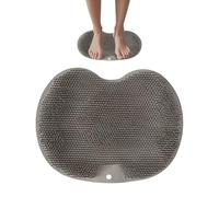 Zasdvn Esterilla exfoliante para pies, almohadilla de lavado de baño de silicona,Depurador de pies para la ducha | Para bañera, ducha, baño, hogar y viaje