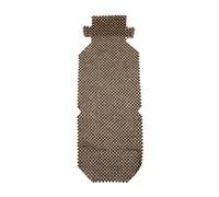 Zasdvn Funda de asiento con cuentas de madera, Cool Wooden Beads Seat Masaje Car Seat Cushion 45 x 130 cm hace que la conducción sea más soportable, menos dolorosa, los viajes largos protegen la