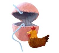 Zasdvn Huevo de Pascua, rellenos coleccionables y lindos para cestas de Pascua | Juguete de peluche de fieltro, para mujeres, hombres, niños, niñas, adolescentes, adultos, sala de estar, dormitorio