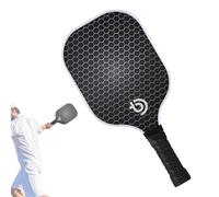 Zasdvn Juego de Raquetas de Fibra de Carbono, Juego de Raqueta Ligera con | Pickle Ball Set Honeycomb Core Antideslizante Accesorios al Aire Libre para el Deporte
