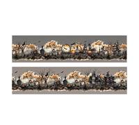 Zasdvn Libro Scrapbook Cinta Adhesiva,Cintas Decorativas Coloridas Tiras de Halloween | Gótico Festivo Rollo Pegatinas para Embalaje Vacaciones Proyectos Artesanales Diario Creativo