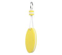Zasdvn Llavero flotante portátil, llavero ovalado para mochila, colgante decorativo para mar, coche, surf, natación, deportes, kayak, piscina al aire libre, amarillo, Siehe Beschreibung