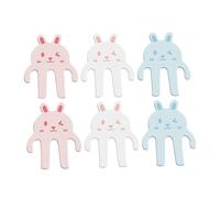 Zasdvn Marcapáginas de conejito para mujeres, marcapáginas de conejito - Divertido clip de libro de lectura,Marcadores de conejo bonitos coloridos para niños, marcadores de animales creativos para