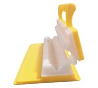 Zasdvn Prensa de kebab para barbacoa, forma rápida de carne, para barbacoa, jardín, pícnic, preparación al aire libre, camping, cocina