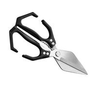 Zasdvn Tijeras de cocina para alimentos, resistentes tijeras de cocina para mariscos, cortador ergonómico antideslizante para huesos, pimientos, pollo, pato, hornear, camping, barbacoa