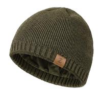 ZASFOU Gorros de invierno para hombre, gorro de punto para hombre, regalos | Gorro de invierno con forro de terciopelo suave para hombre, gorro de punto acanalado, gorro cálido con calavera