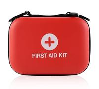 Zasjon Botiquin de Primeros Auxilios, First Aid Kit, Bolsa Botiquin Vacia para Casa Coche Viaje Montaña Camping Motocicleta Bicicleta Caminar Emergencia (Sólo una bolsa)