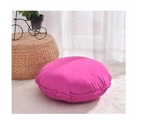 Zaslan Fundas de cojín redondas - Funda de cojín decorativa 45 x 45 cm - Funda de cojín redonda de terciopelo con cremallera oculta