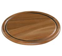 Zassenhaus 055061 - Plato para carne asada madera de acacia 25 cm (h.nr.)