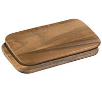 Zassenhaus 55016 - Set de 2 bandejas de desayuno (madera de acacia, 26 x 17 cm)