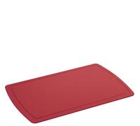 Zassenhaus Alfombrilla de corte de línea premium, poliuretano, rojo, 42 x 27,5 cm, flexible y estable, resistente a temperaturas de hasta 150 °C, resistente para cualquier trabajo de cocina, apto para