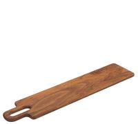 Zassenhaus Bandeja de Servir Madera de Acacia | Bandeja con asa | Bandeja Alargada | Bandeja de Madera Decorativa | 70 × 15 cm