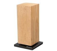 Zassenhaus Bloque magnético para cuchillos Spin, para 8 cuchillos, soporte magnético para cuchillos de madera, multicara, giratorio, para cuchillos de carne, cuchillos de picar y más, 13 × 13 × 25,5