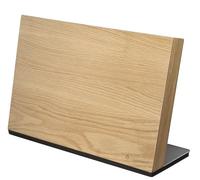Zassenhaus Bloque magnético para cuchillos STUDIO | para 8 cuchillos | Soporte magnético para cuchillos de carne | para cuchillos de carne, cuchillos de picar y más | 36 × 12,5 × 23 cm | madera de