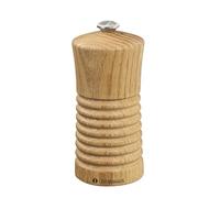 Zassenhaus Heilbronn - Molinillo de pimienta (13 cm, roble, con mecanismo de molienda de cerámica de alto rendimiento, relleno, diámetro de 5,8 x 13 cm)