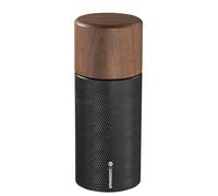 Zassenhaus Molinillo de pimienta/especias PERFORMER 13 cm, ajuste preciso, diseño de aluminio y nogal, ideal para granos de pimienta grandes y bayas de especias