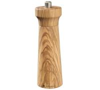 Zassenhaus WESTERLAND - Molinillo de pimienta (madera de olivo, con mecanismo de cerámica de alto rendimiento, 18 cm, diámetro de 5,4 cm)