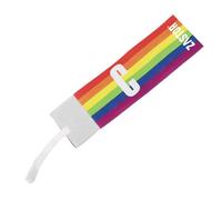 Zastor Jr Brazalete Capitán con Velcro Blanco Color LGTBI